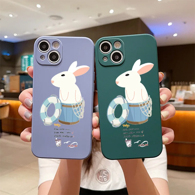 Cute rabbit swimming ring holiday phone case for iphone 13 12 11 8 7 pro max X XR XS XSMAX cartoon cute animal phone case
Cute rabbit swimming ring holiday phone case for iphone 13 12 11 8 7 pro max X XR XS XSMAX cartoon cute animal phone case