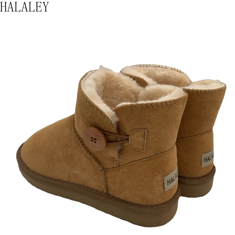 2022 Classic Button Black Boots Women Winter Boots Natural Fur Real Wool Snow Boots Short Boots Genuine Cow Leather Ankle Boots
2022 Classic Button Black Boots Women Winter Boots Natural Fur Real Wool Snow Boots Short Boots Genuine Cow Leather Ankle Boots