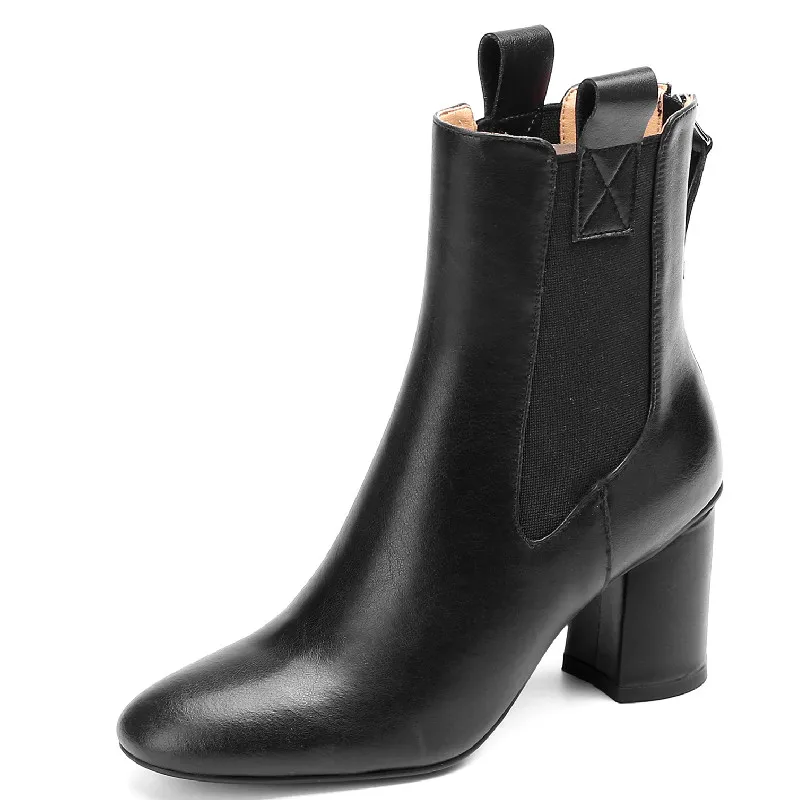 Женские ботильоны Dilalula для взрослых женщин, офисная обувь на толстом высоком каблуке, лаконичная обувь из натуральной кожи на молнии сзади ...
Женские ботильоны Dilalula для взрослых женщин, офисная обувь на толстом высоком каблуке, лаконичная обувь из натуральной кожи на молнии сзади ...