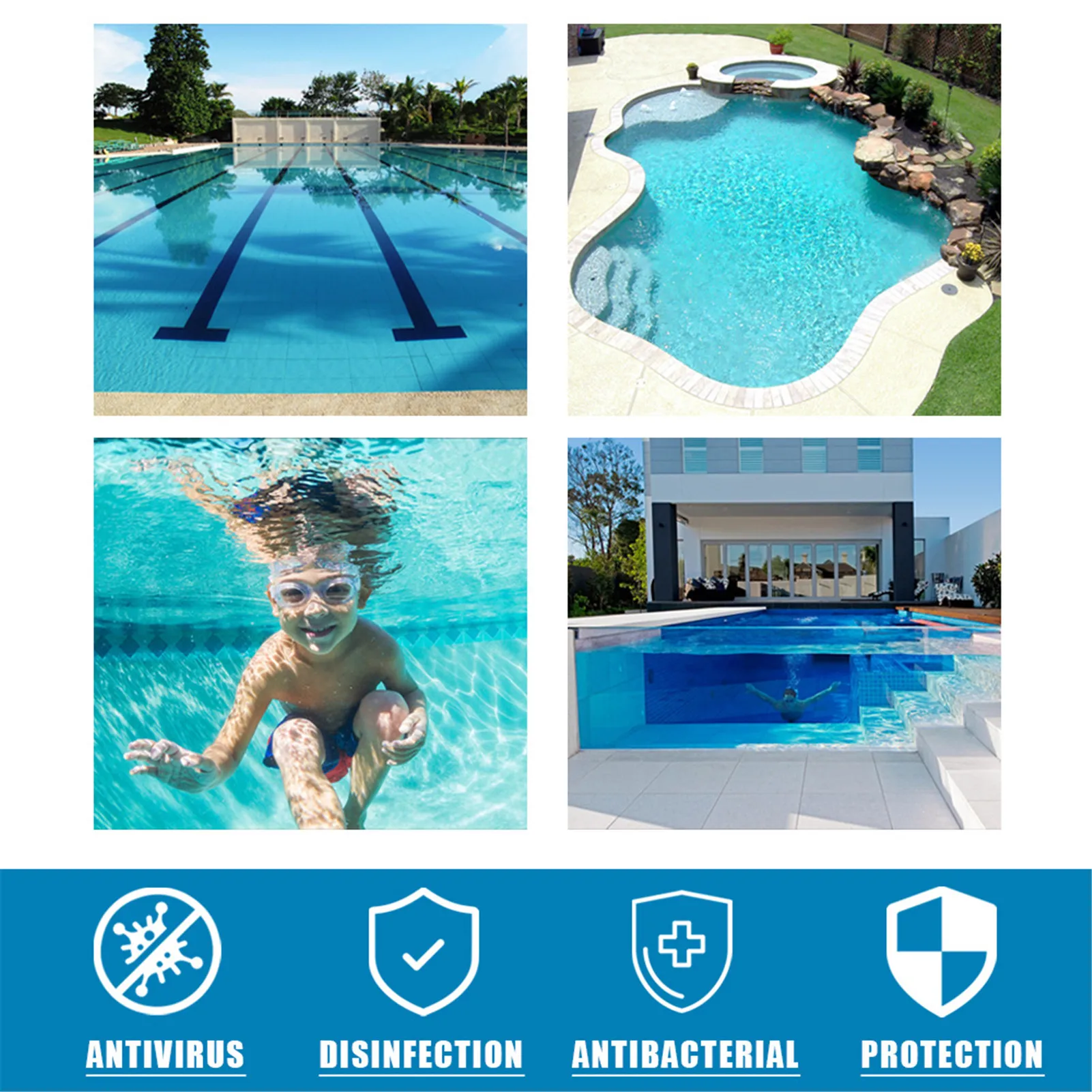 Stabilized Chlorine Tablets Swimming Pool Chlorine Tablets Multi-Purpose Chlorine Tabs For Prevent Sunlight For Longer Time Slow
Stabilized Chlorine Tablets Swimming Pool Chlorine Tablets Multi-Purpose Chlorine Tabs For Prevent Sunlight For Longer Time Slow