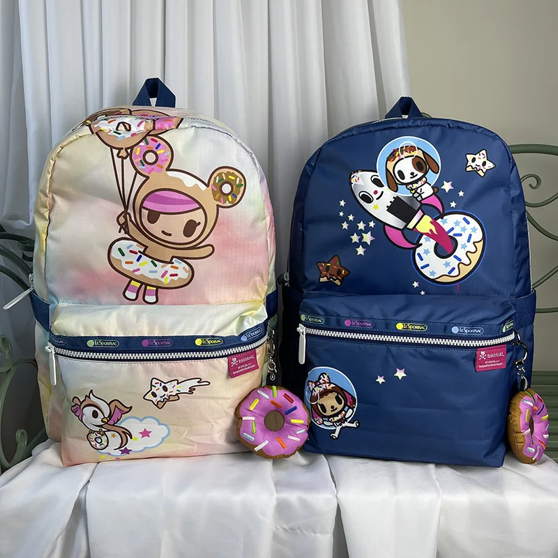 Рюкзак Kawaii Lesportsac, аксессуары, новая женская школьная сумка с милым аниме принтом, водонепроницаемая вместительная сумка-тоут, подарок для д...
Рюкзак Kawaii Lesportsac, аксессуары, новая женская школьная сумка с милым аниме принтом, водонепроницаемая вместительная сумка-тоут, подарок для д...