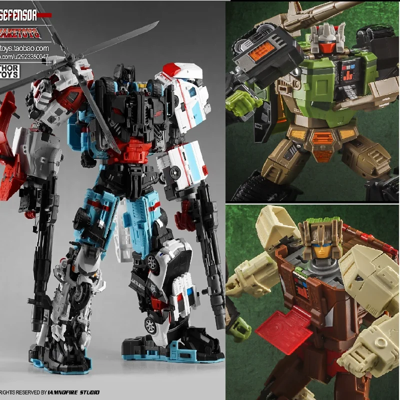 Transformation YES-MODEL YM11 Chromedome YM12 Hardhead Defensor 5 In 1 Combiners Action Figure Toy Movie Model KO Car Robot
Transformation YES-MODEL YM11 Chromedome YM12 Hardhead Defensor 5 In 1 Combiners Action Figure Toy Movie Model KO Car Robot