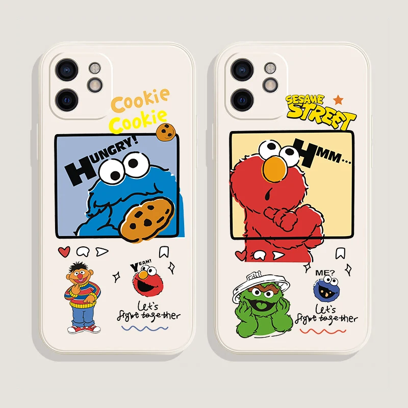 Cartoon SESAME STREET white phone case for iphone 13pro 12 14PRO X XS Max XR 7 8 Plus 13 14plus ins white label soft TPU Cover
Cartoon SESAME STREET white phone case for iphone 13pro 12 14PRO X XS Max XR 7 8 Plus 13 14plus ins white label soft TPU Cover