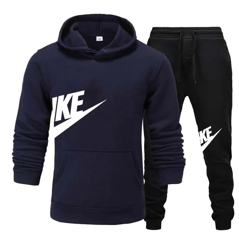 2024Spring Brand Men Hoodies Sweatshirt+Sweatpants Suit Autumn Winter Warm Tracksuit Sets Men's Hooded Outwear
2024Spring Brand Men Hoodies Sweatshirt+Sweatpants Suit Autumn Winter Warm Tracksuit Sets Men's Hooded Outwear