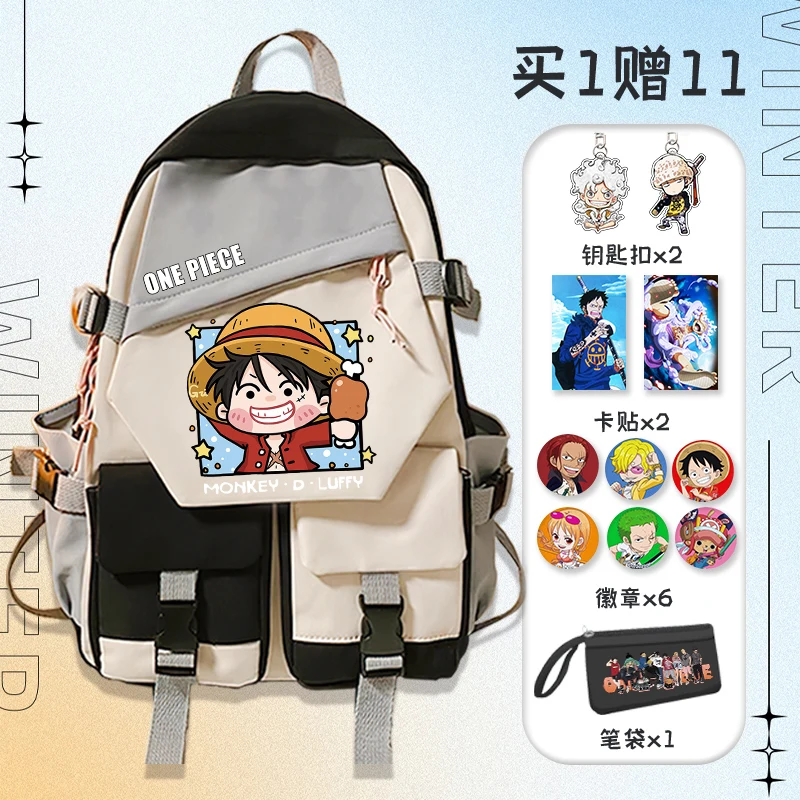 Аниме цельный рюкзак Луффи с больным пакетом значки набор сумка для подростков школьная сумка студенческая книга для путешествий для Девочки Мальчика
Аниме цельный рюкзак Луффи с больным пакетом значки набор сумка для подростков школьная сумка студенческая книга для путешествий для Девочки Мальчика
