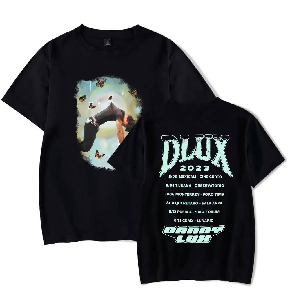 

DannyLux Tour Tee DLUX Album Merch Print T-shirt Unisex Fashion Funny Casual Short Sleeve Streetwear