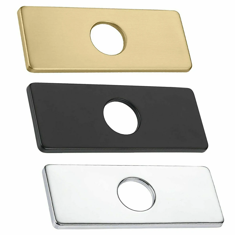 Faucet Plate Hole Cover Deck Plate Tap Cover Stainless Steel Bathroom Sink Mounting Escutcheon Kitchen Faucet Accessories
Faucet Plate Hole Cover Deck Plate Tap Cover Stainless Steel Bathroom Sink Mounting Escutcheon Kitchen Faucet Accessories