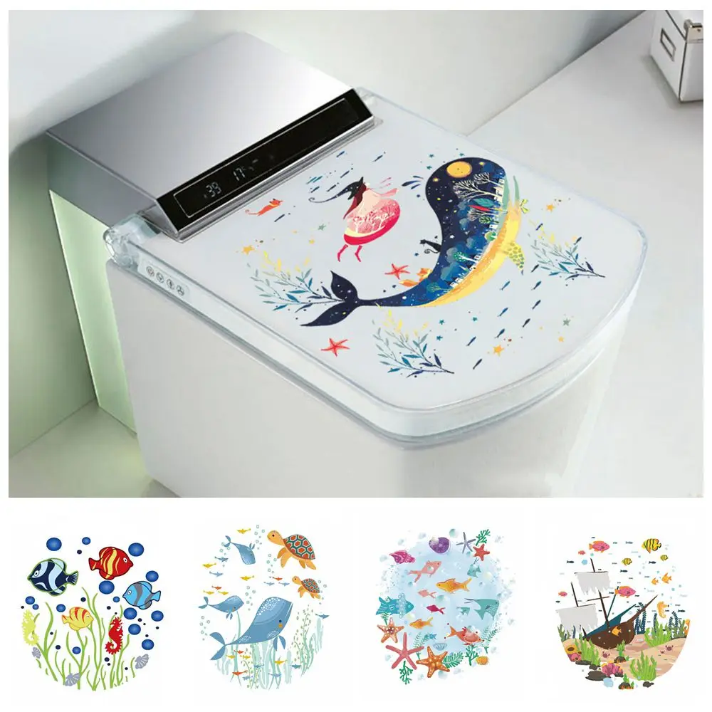 3D Home Decor Bathroom Mural Art Sea-lives Decals Toilet Stickers Underwater World Cartoon Fish
3D Home Decor Bathroom Mural Art Sea-lives Decals Toilet Stickers Underwater World Cartoon Fish
