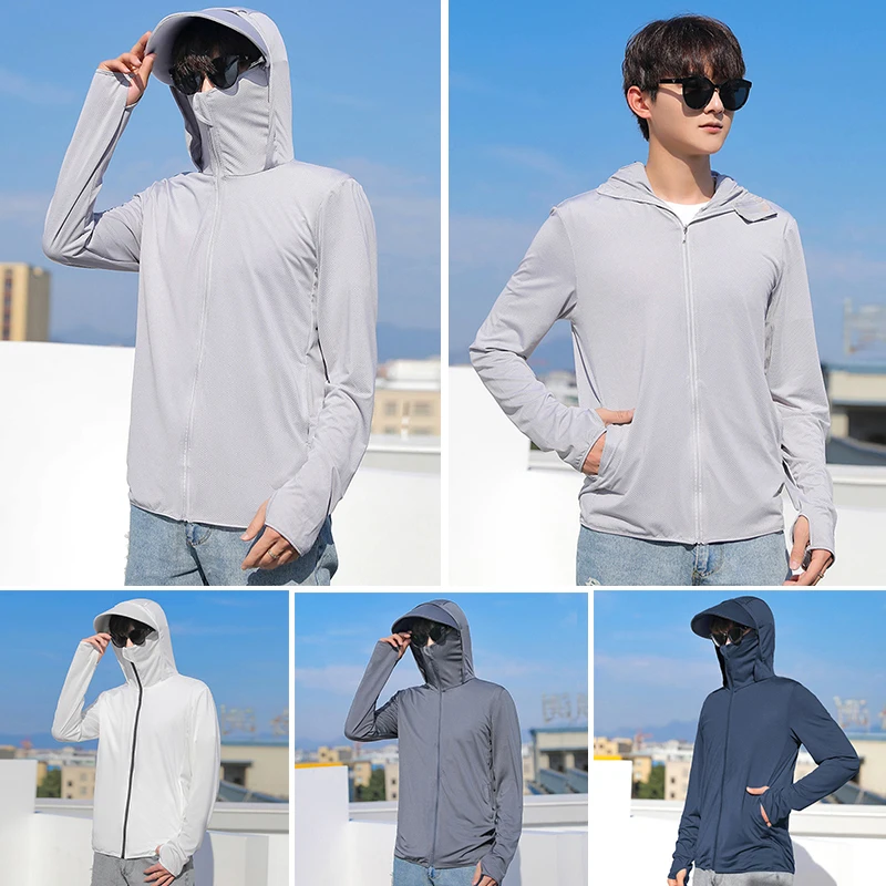 Men's Long Sleeve Hoodies Tops Tunic Tees Fishing Outdoor Hooded Sun Skin Protection T-Shirt UPF 50+ Fishing Hoodies
Men's Long Sleeve Hoodies Tops Tunic Tees Fishing Outdoor Hooded Sun Skin Protection T-Shirt UPF 50+ Fishing Hoodies