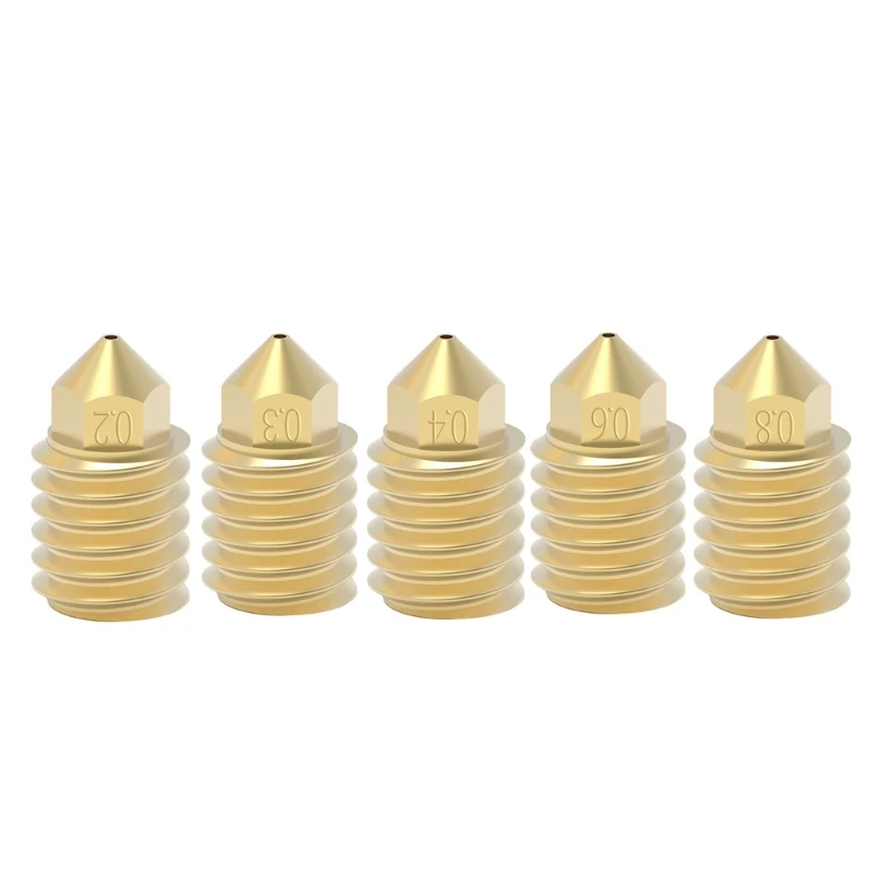 

2023 New High Flow Nozzle for X1/P1P CHT 3D Printers Better Thermal Conductivity Nozzle High-Temperature Resistant Print Heads