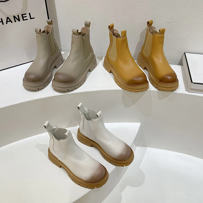 Женские ботинки челси из натуральной кожи, черные эластичные ботинки без шнуровки, 2022
Женские ботинки челси из натуральной кожи, черные эластичные ботинки без шнуровки, 2022