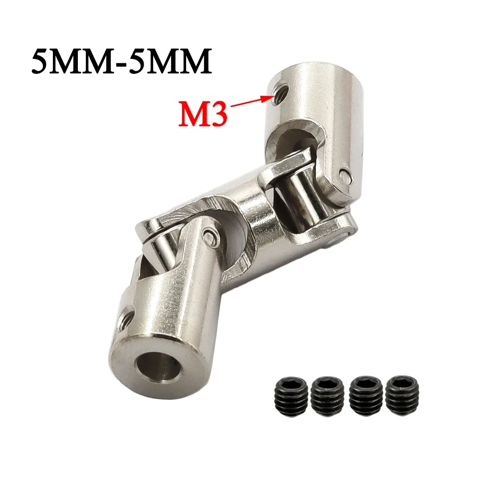 Металлическая муфта вала автомобиля 4/5/6/8/10 мм, трехсекционная универсальная муфта, разъем двигателя с винтовым карданным шарниром M3/M4
Металлическая муфта вала автомобиля 4/5/6/8/10 мм, трехсекционная универсальная муфта, разъем двигателя с винтовым карданным шарниром M3/M4
