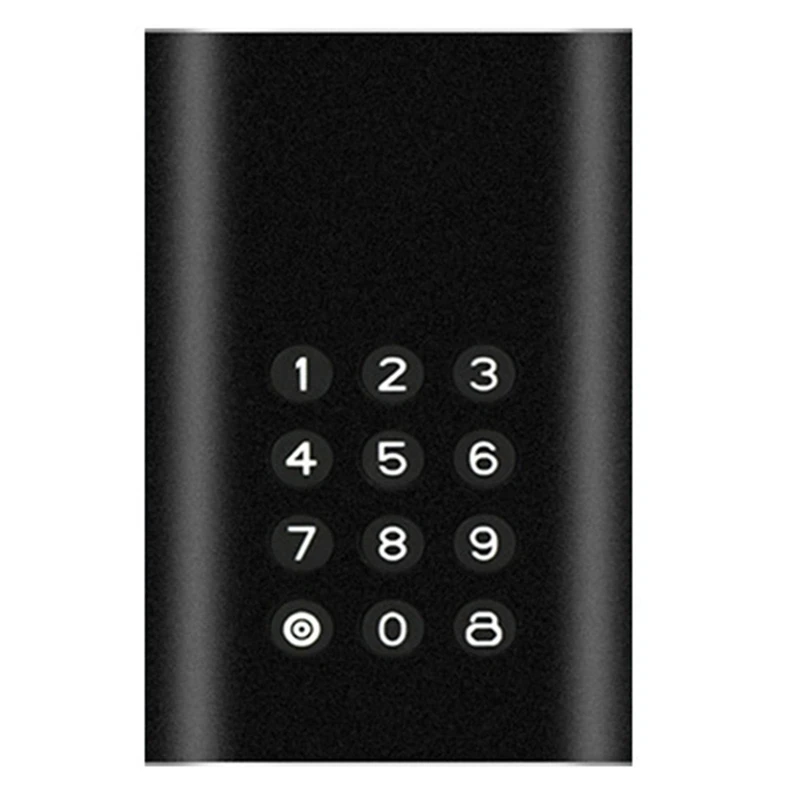 USB-C Encrypted Hard Drive Enclosure, Portable External Hard Drive, 1TB Encrypted Solid State Drive
USB-C Encrypted Hard Drive Enclosure, Portable External Hard Drive, 1TB Encrypted Solid State Drive