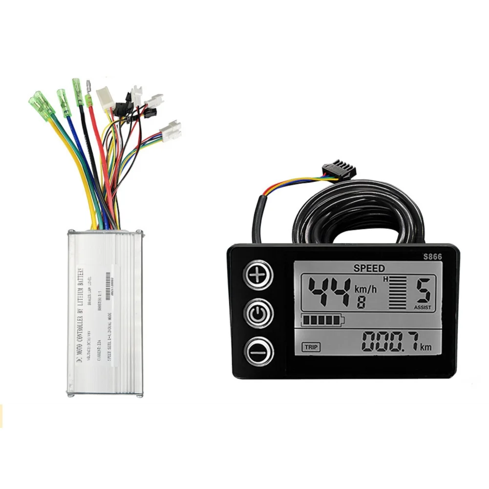 Controller Motor Controller Electric Scooter JN-22A LCD S866 500W Black Display Panel Kit E-Bike 36-48V JN-22A
Controller Motor Controller Electric Scooter JN-22A LCD S866 500W Black Display Panel Kit E-Bike 36-48V JN-22A
