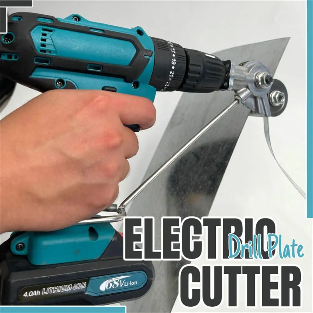 Electric Drill Plate Cutter Metal Sheet Cutter Tool Free Cutting Tool Nibbler Sheet Metal Cut Plate Punch Scissors Dropshipping
Electric Drill Plate Cutter Metal Sheet Cutter Tool Free Cutting Tool Nibbler Sheet Metal Cut Plate Punch Scissors Dropshipping