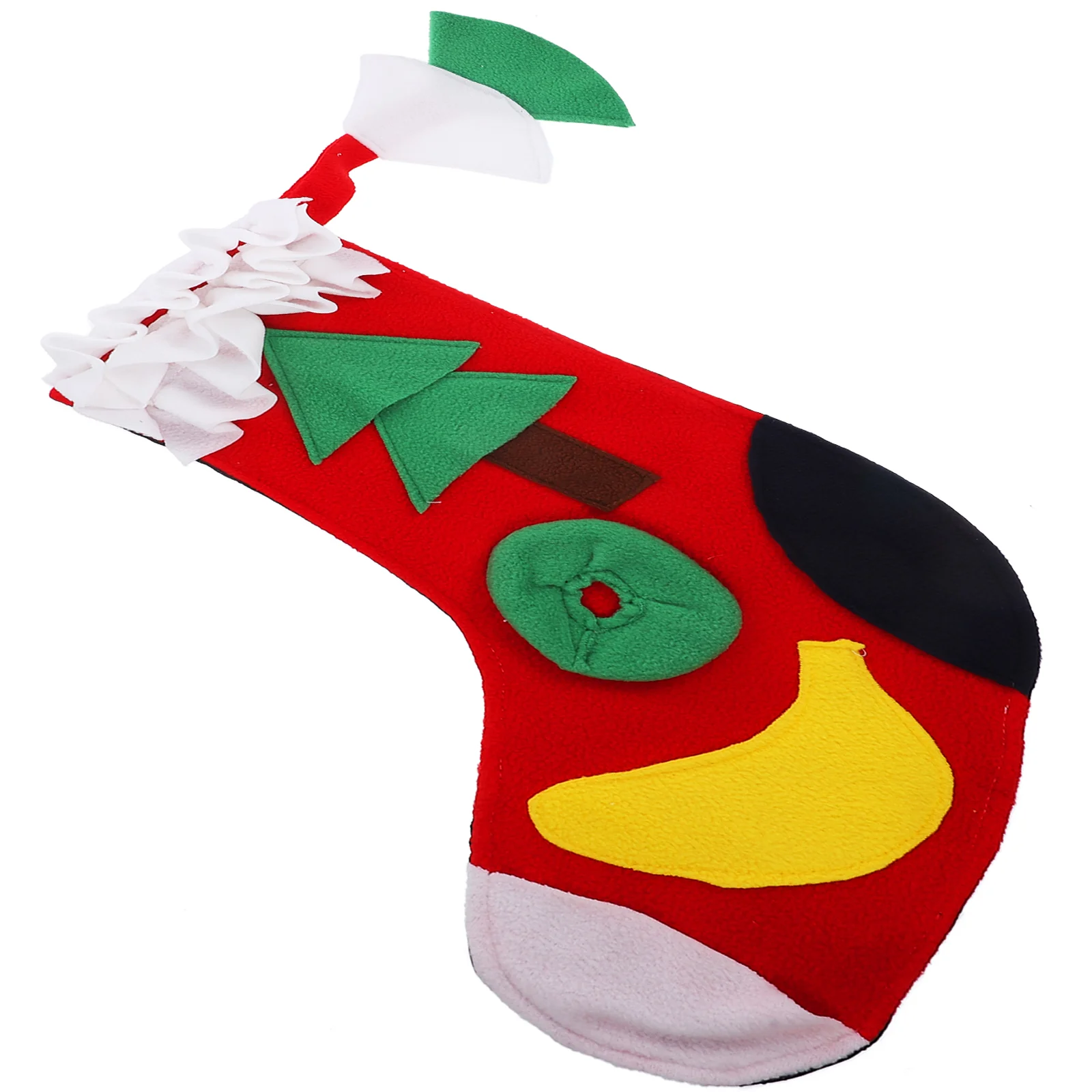 Christmas Stocking Shaped Snuffle Mat Slow Feeding Puzzle Lint Mat Dog Soothing Mat
Christmas Stocking Shaped Snuffle Mat Slow Feeding Puzzle Lint Mat Dog Soothing Mat