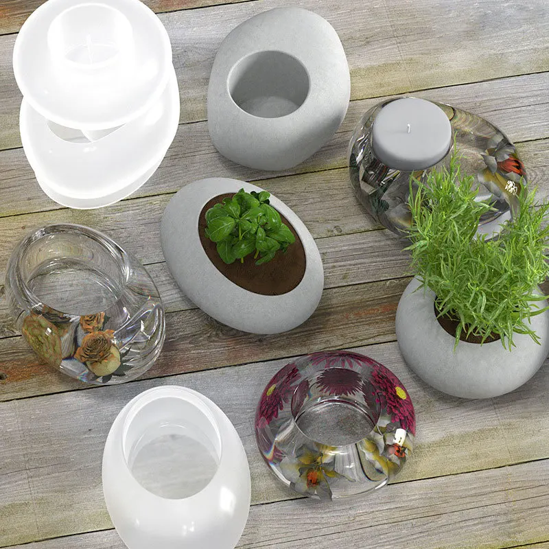 DIY Potted Ornament Mold for Making Oblique Round Office Desk Potted Candle Candle Holder Silicone Mould Wholesale
DIY Potted Ornament Mold for Making Oblique Round Office Desk Potted Candle Candle Holder Silicone Mould Wholesale