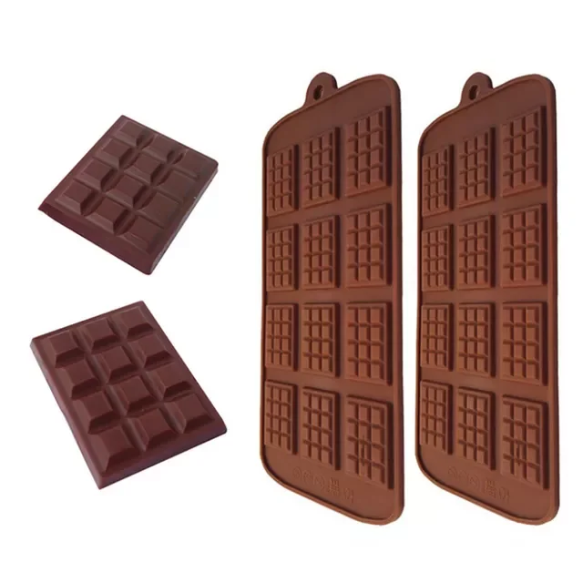 Silicone Mold 12 Chocolate Mold Fondant Patisserie Candy Bar Mould Cake mode Decoration kitchen Baking Accessories
Silicone Mold 12 Chocolate Mold Fondant Patisserie Candy Bar Mould Cake mode Decoration kitchen Baking Accessories