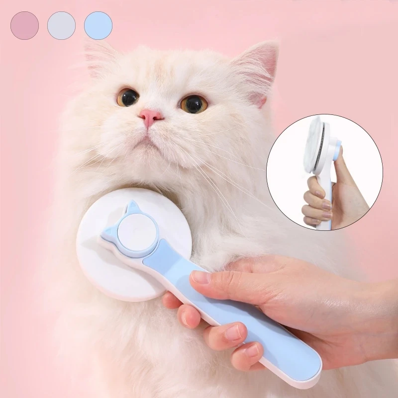 Pet Hair Comb Self Cleaning Slicker Brush for Cats Dogs Pet Grooming Brush for Cats Cat Fur Brush Grooming Tools Cat Supplies
Pet Hair Comb Self Cleaning Slicker Brush for Cats Dogs Pet Grooming Brush for Cats Cat Fur Brush Grooming Tools Cat Supplies