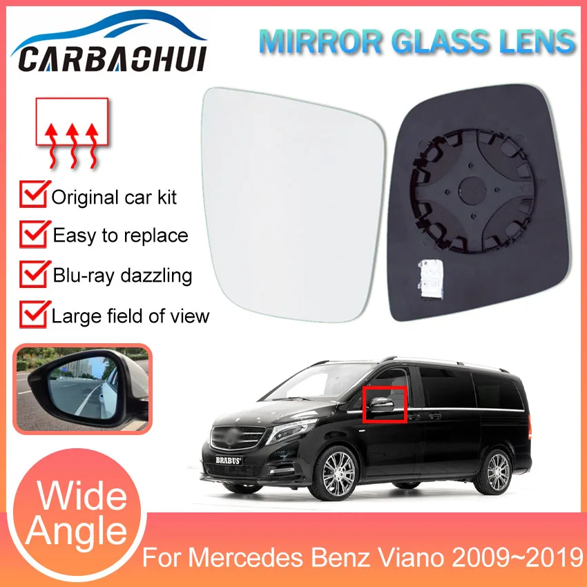 1 Pair Right and Left Side Rearview Mirror Glass Len Replacement For Mercedes Benz Viano 2009~2013 2014 2015 2016 2017 2018 2019
1 Pair Right and Left Side Rearview Mirror Glass Len Replacement For Mercedes Benz Viano 2009~2013 2014 2015 2016 2017 2018 2019