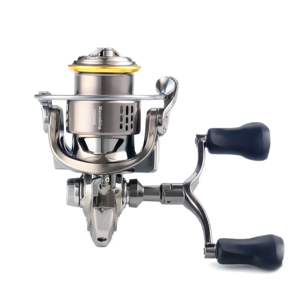 C1500-3500S Series Fishing Reel Spinning Reel 15KG Max.Drag 5.2:1 with Balancing Lever Lightweight for Carp Freshwater Saltwater
C1500-3500S Series Fishing Reel Spinning Reel 15KG Max.Drag 5.2:1 with Balancing Lever Lightweight for Carp Freshwater Saltwater
