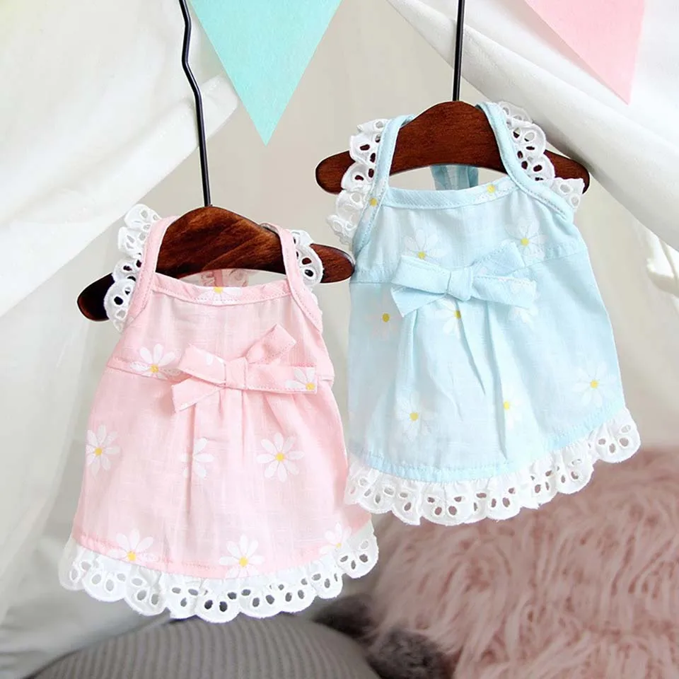 Cute Pet Clothes New Cat Skirts Spring Summer Dog Clothes Floral Dogs Dress for Small Dogs Chihuahua Sweet Cat Dresses Clothing
Cute Pet Clothes New Cat Skirts Spring Summer Dog Clothes Floral Dogs Dress for Small Dogs Chihuahua Sweet Cat Dresses Clothing