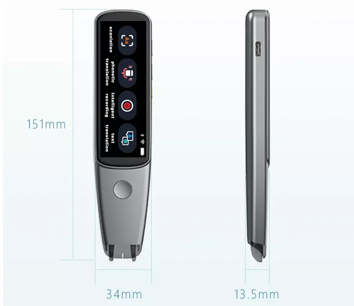 2,98 дюймовый Ocr цифровой сканер сканирование переводное устройство в реальном времени переводчик языков ручка для переводов
2,98 дюймовый Ocr цифровой сканер сканирование переводное устройство в реальном времени переводчик языков ручка для переводов