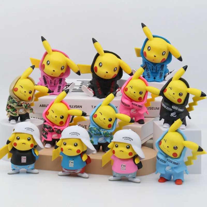 10cm Pokemon Anime Figure Cute Pikachu Car Decoration Cartoon Doll Pokemon Figurine Collection Model Kids Toys Birthday Gifts
10cm Pokemon Anime Figure Cute Pikachu Car Decoration Cartoon Doll Pokemon Figurine Collection Model Kids Toys Birthday Gifts