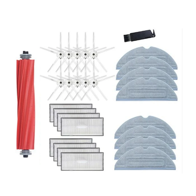 Main Brush Side Brush Hepa Filter Mop Cloth For Xiaomi Roborock S7 T7S T7plus Vacuum Cleaner Accessories
Main Brush Side Brush Hepa Filter Mop Cloth For Xiaomi Roborock S7 T7S T7plus Vacuum Cleaner Accessories
