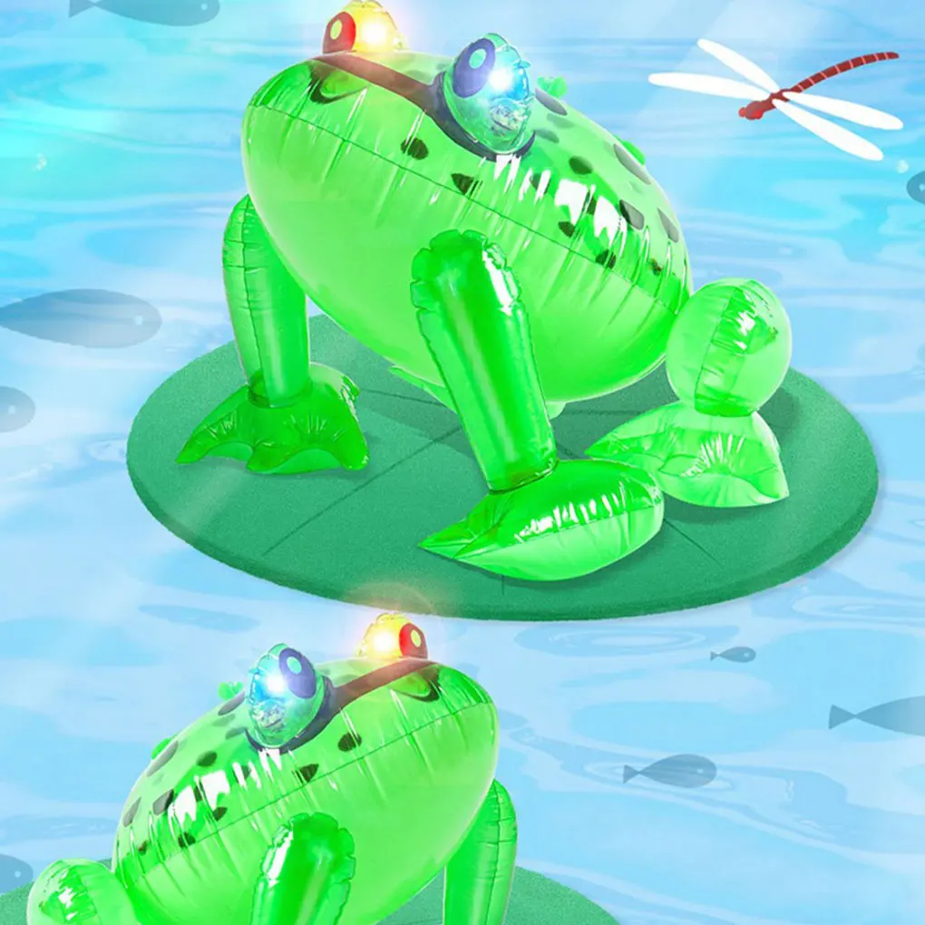 Inflatable Shining Eyes Cartoon Frog Cute Style PVC Festival Luminous Elastic Glowing Animal Model Classic Toys
Inflatable Shining Eyes Cartoon Frog Cute Style PVC Festival Luminous Elastic Glowing Animal Model Classic Toys