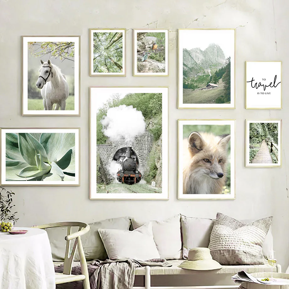 Forest Flower Horse Fox Train Path Quote Wall Art Canvas Painting Nordic Posters And Prints Wall Pictures For Living Room Decor
Forest Flower Horse Fox Train Path Quote Wall Art Canvas Painting Nordic Posters And Prints Wall Pictures For Living Room Decor