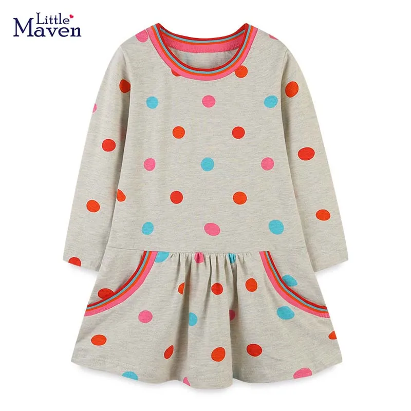 Little maven 2022 Baby Girls Grey Cotton Dress Long Sleeves Autumn Casual Clothes with Pocket Lovely for Kids 2-7year
Little maven 2022 Baby Girls Grey Cotton Dress Long Sleeves Autumn Casual Clothes with Pocket Lovely for Kids 2-7year