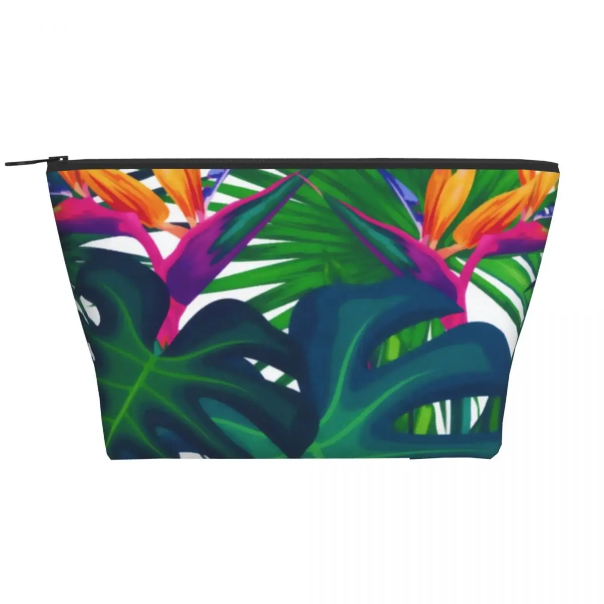 Jungle Leaves Zip Storage Organizers Tropical Greenery Print For Girl Makeup Pouch Daily Multi-purpose Cosmetic Bags
Jungle Leaves Zip Storage Organizers Tropical Greenery Print For Girl Makeup Pouch Daily Multi-purpose Cosmetic Bags