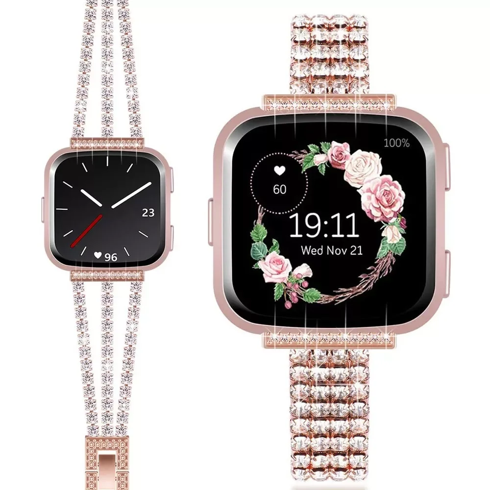 NEW correa Watch Strap for Fitbit Bands for Woman Bracelet Metal Replacement for Fitbit 2/Lite Bands Rose Gold Bling
NEW correa Watch Strap for Fitbit Bands for Woman Bracelet Metal Replacement for Fitbit 2/Lite Bands Rose Gold Bling