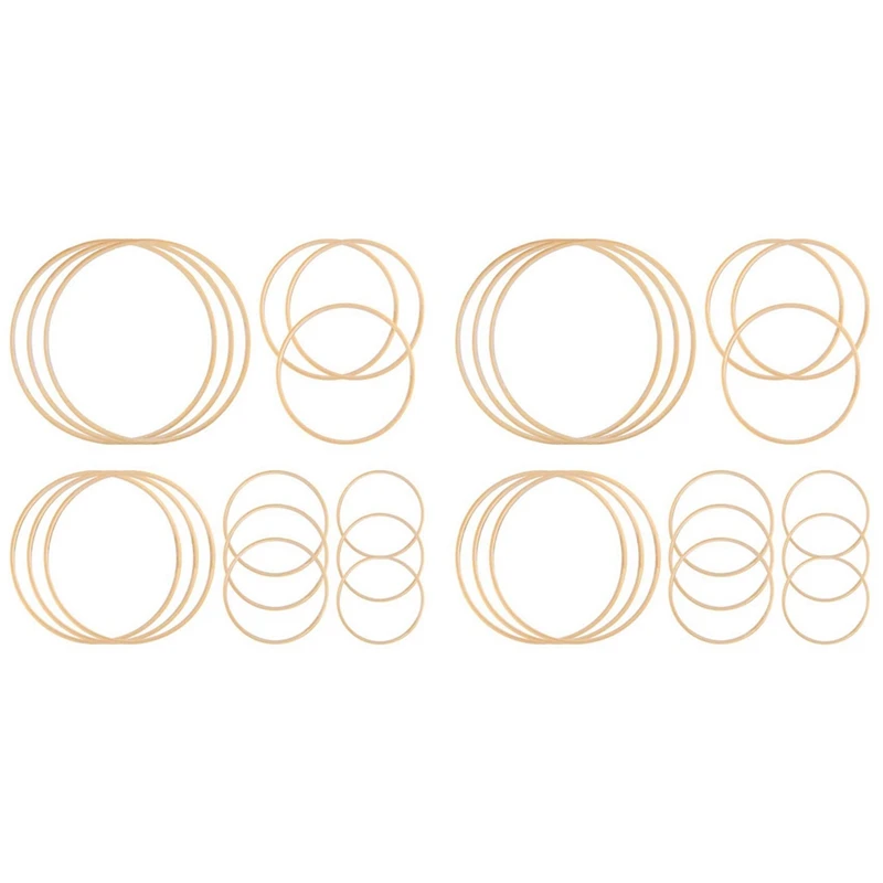 30X Wooden Rings,Bamboo Floral Hoops Wreath Rings Macrame Hoop Rings For DIY Wedding Christmas Wreath,Dream Catcher
30X Wooden Rings,Bamboo Floral Hoops Wreath Rings Macrame Hoop Rings For DIY Wedding Christmas Wreath,Dream Catcher