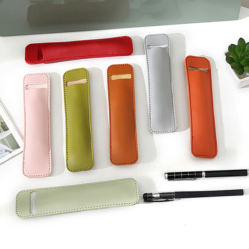 PU Leather Pencil Case School Pen Storage Bag Cute Pen Case Kawaii Pen Protective Sleeve Small Sign Pen Cover Leather Case Gifts
PU Leather Pencil Case School Pen Storage Bag Cute Pen Case Kawaii Pen Protective Sleeve Small Sign Pen Cover Leather Case Gifts