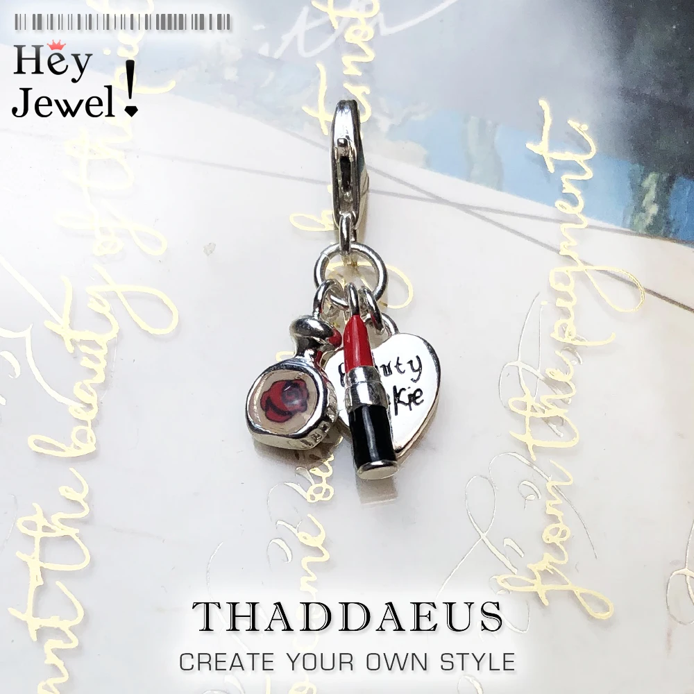 Fashion 925 Sterling Silver Beauty Junkie Pendant Charm For Women Girl Graduation Personality Statement Jewelry Wholesale
Fashion 925 Sterling Silver Beauty Junkie Pendant Charm For Women Girl Graduation Personality Statement Jewelry Wholesale