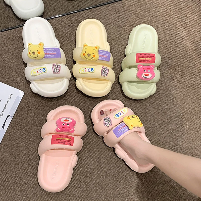 Disney Lotso Cartoon Anime Cute Kawaii Gir Pooh Bear Non Slip Wear Resistingl Slippers Soft Sole Home Shoes Comfortable Beach
Disney Lotso Cartoon Anime Cute Kawaii Gir Pooh Bear Non Slip Wear Resistingl Slippers Soft Sole Home Shoes Comfortable Beach