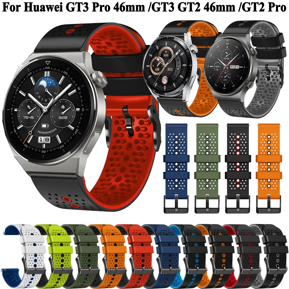 22mm Smart Watch Band For Huawei Watch GT3 GT 3 46mm Wrist Strap GT 2 GT2 Pro 46mm Watchband Bracelet Silicone Belt Correa
22mm Smart Watch Band For Huawei Watch GT3 GT 3 46mm Wrist Strap GT 2 GT2 Pro 46mm Watchband Bracelet Silicone Belt Correa