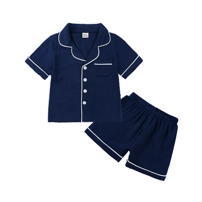 Solid Color Children Clothes Girls Pajamas Summer Kids Pajama Set Cotton Short Sleeve Sleepwear+Pants Kids Clothes 3-7 Years
Solid Color Children Clothes Girls Pajamas Summer Kids Pajama Set Cotton Short Sleeve Sleepwear+Pants Kids Clothes 3-7 Years