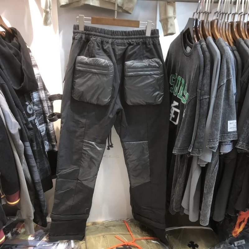 Quality Black Multi High Pocket Cargo Fashion Pants Joggers Drawstring Sweatpants Slightly Loose Women Trousers Men Clothing
Quality Black Multi High Pocket Cargo Fashion Pants Joggers Drawstring Sweatpants Slightly Loose Women Trousers Men Clothing