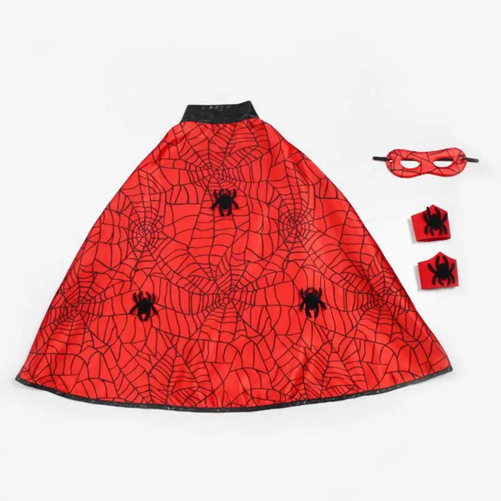 Halloween Cape with Spiders Bright Color Spider Design Hoodie Halloween Inspired Cape for Cosplay Costume Streetwear Novel
Halloween Cape with Spiders Bright Color Spider Design Hoodie Halloween Inspired Cape for Cosplay Costume Streetwear Novel