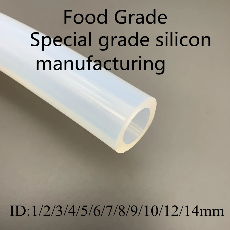 5/10 Meters Silicone Hose Transparent Food Grade Pipe 2mm 4mm 6mm 8mm10mm 12mm 14mmpipe Rubber Hose Aquarium Soft Tubing Hose
5/10 Meters Silicone Hose Transparent Food Grade Pipe 2mm 4mm 6mm 8mm10mm 12mm 14mmpipe Rubber Hose Aquarium Soft Tubing Hose