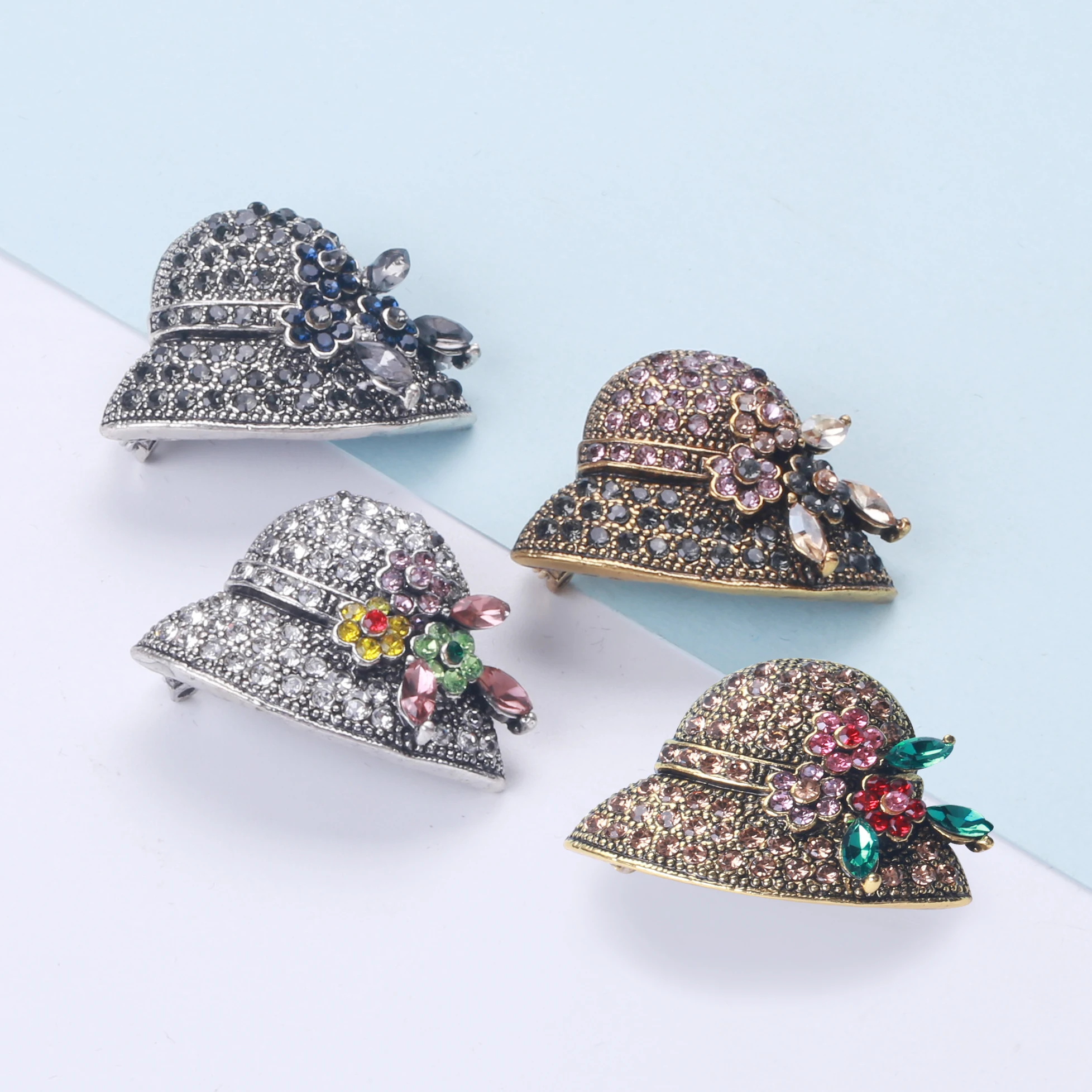 Vintage Personality Rhinestone Flowers Full Of Diamonds Hat Brooch Fashion Coat Clothing Accessories
Vintage Personality Rhinestone Flowers Full Of Diamonds Hat Brooch Fashion Coat Clothing Accessories