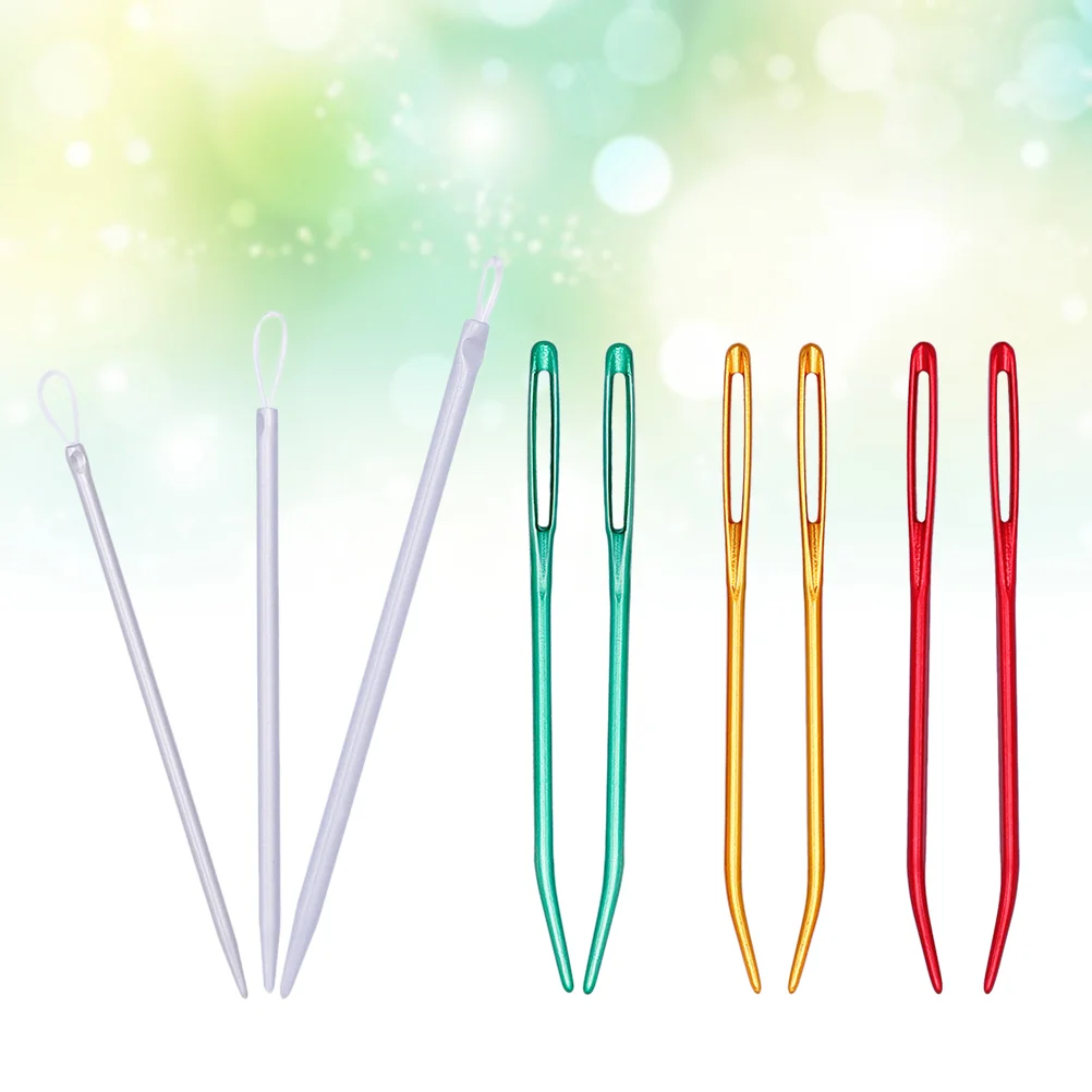 Eye Sewing Large Needle Weaving Threading Tapestry Knitting Embroiderytool Big Wooldarning Cross Apparatus Blunt Hand Bent
Eye Sewing Large Needle Weaving Threading Tapestry Knitting Embroiderytool Big Wooldarning Cross Apparatus Blunt Hand Bent