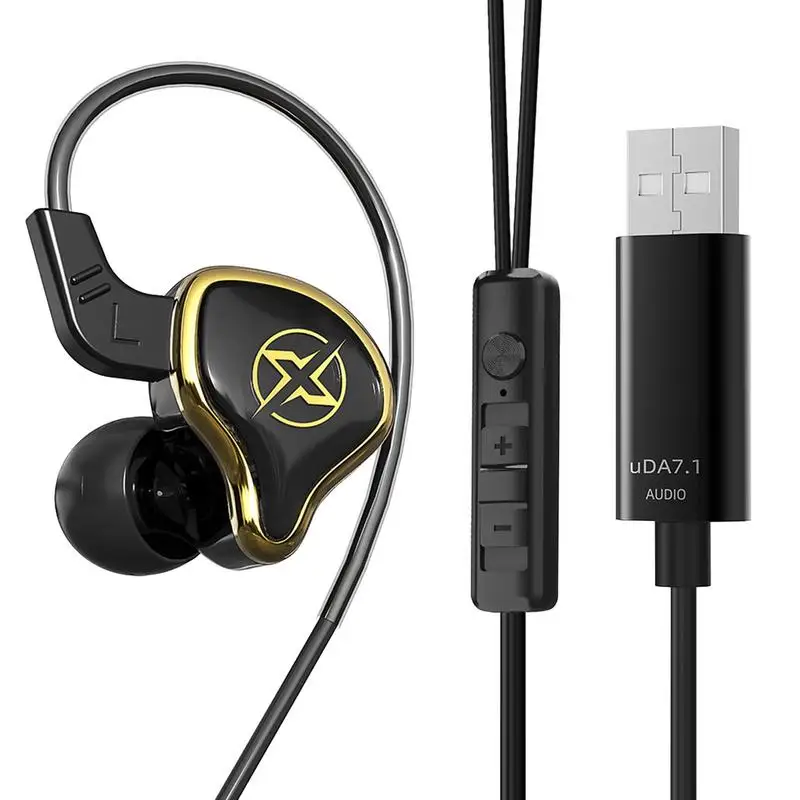 In-Ear Wired Earbuds USB Laptop Headphones With Mic Noise-Isolation In-Ear Earbuds With Volume Control For Musicians Singer
In-Ear Wired Earbuds USB Laptop Headphones With Mic Noise-Isolation In-Ear Earbuds With Volume Control For Musicians Singer
