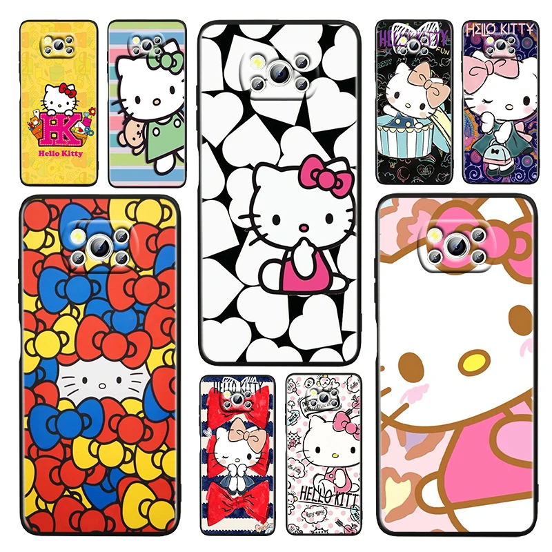 Pink Cartoon Hello Kitty For Xiaomi Poco M4 X3 F3 GT NFC M3 C3 M2 F2 F1 X2 Pro Mi Play Civi Soft Silicone Black Phone Case Cover
Pink Cartoon Hello Kitty For Xiaomi Poco M4 X3 F3 GT NFC M3 C3 M2 F2 F1 X2 Pro Mi Play Civi Soft Silicone Black Phone Case Cover