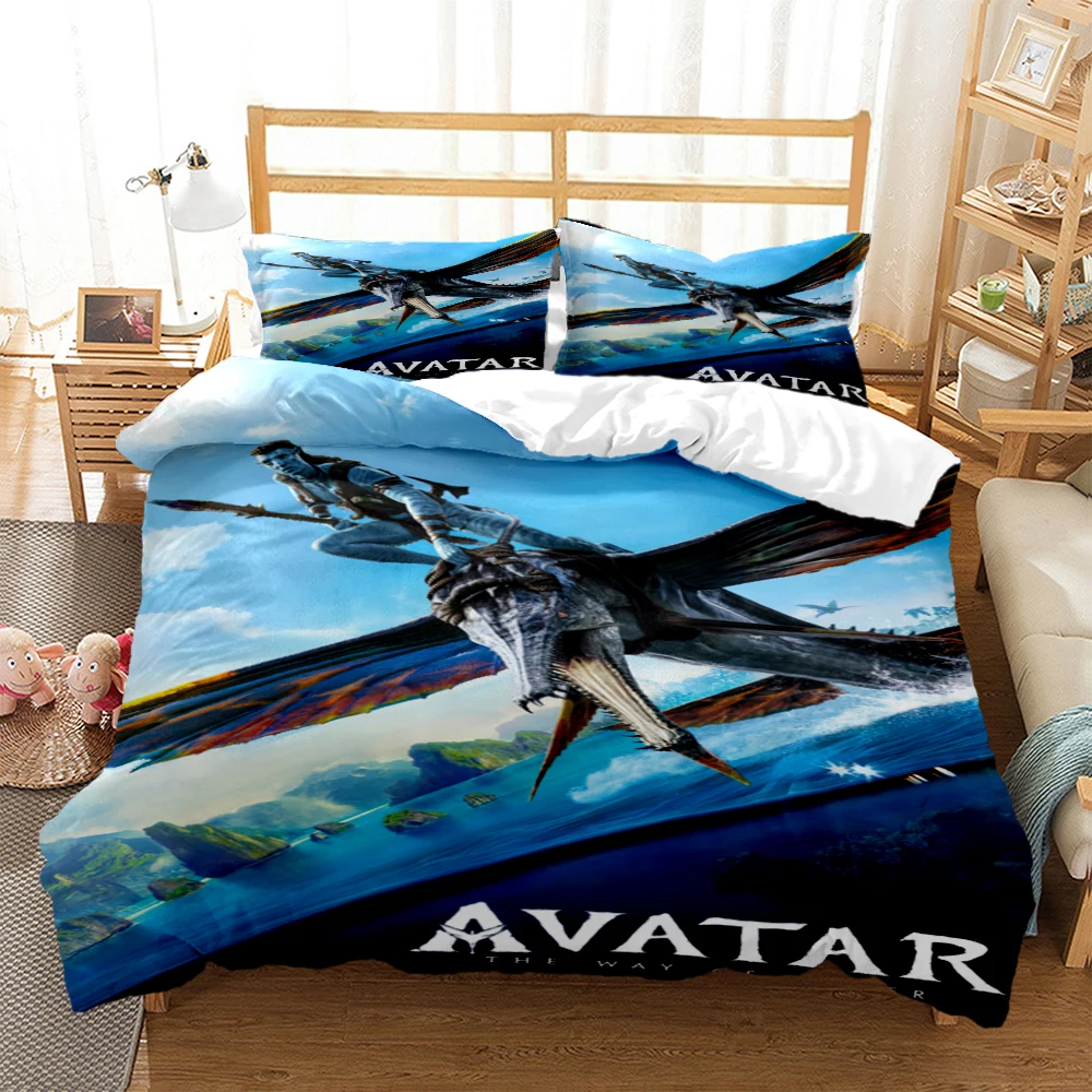 Avatar movie Print Three Piece Bedding Set Fashion Article Children or Adults for Beds Quilt Covers Pillowcases Bedding Set Gift
Avatar movie Print Three Piece Bedding Set Fashion Article Children or Adults for Beds Quilt Covers Pillowcases Bedding Set Gift
