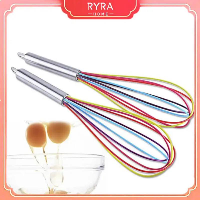 12 Inch Color Silicone Whisk With Stainless Steel Handle
12 Inch Color Silicone Whisk With Stainless Steel Handle
