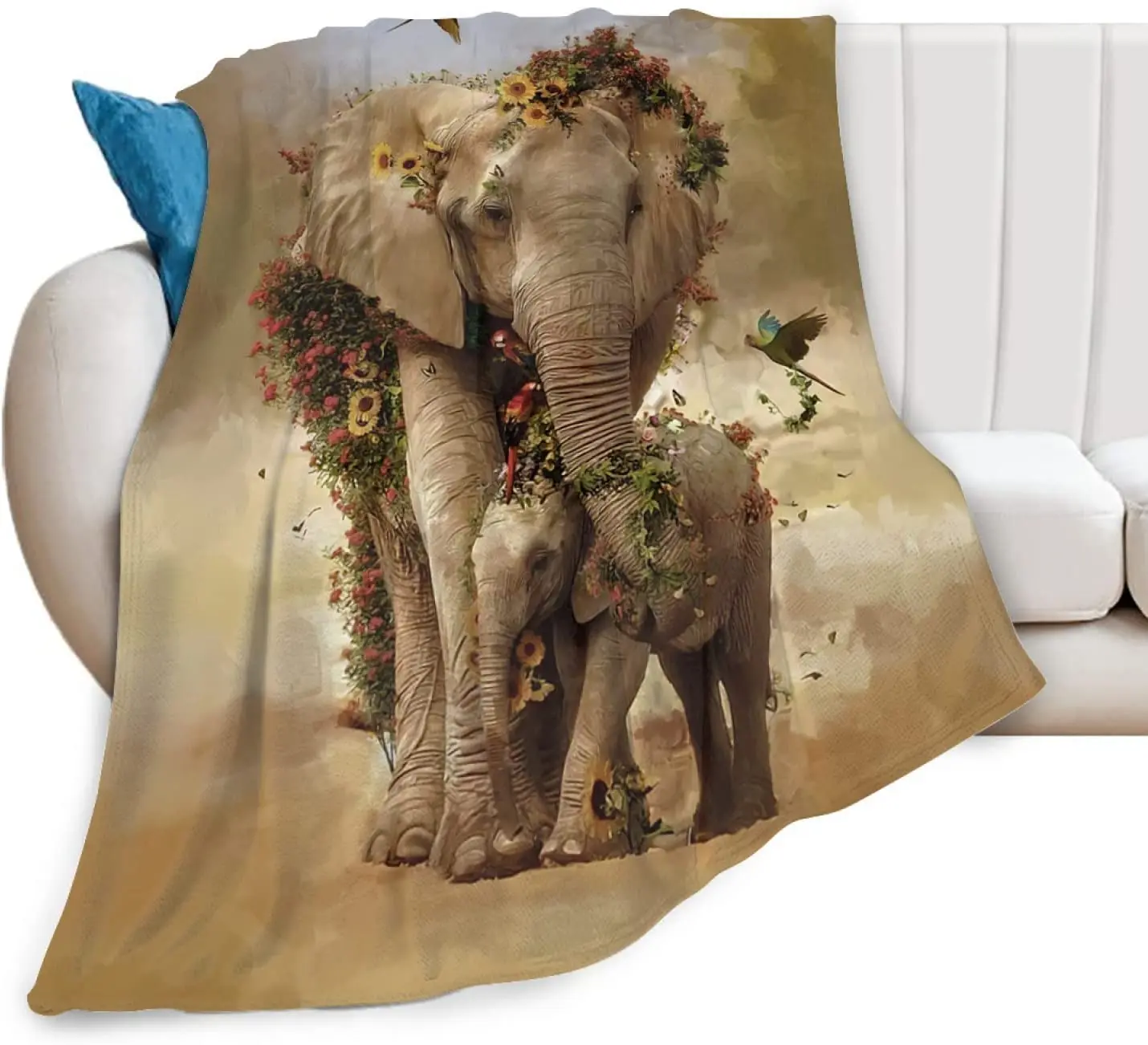 Фланелевое Флисовое одеяло с цветочным рисунком
Фланелевое Флисовое одеяло с цветочным рисунком